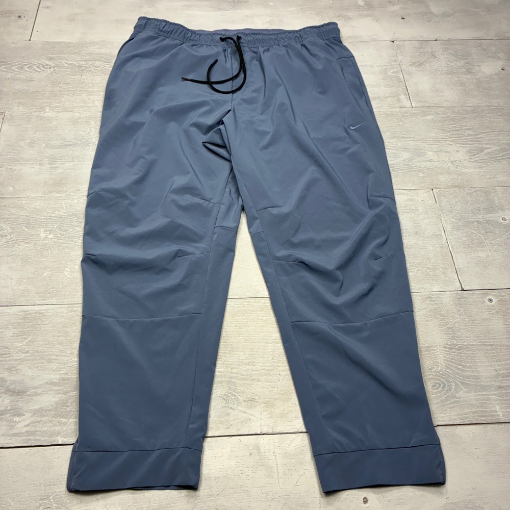Nike Unlimited Dri-FIT Zip Cuff Versatile Pants 2XL Blue FB7548-Track Joggers